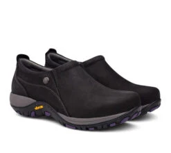 Dansko Patti Waterproof Shoes -Cavalleria Toscana Store 0000858 patti black milled nubuck 05279.1661196034