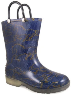 Kids Smoky Mountain Rubber Rain Boots -Cavalleria Toscana Store 2719 Kids Starlight 82984.1661200022