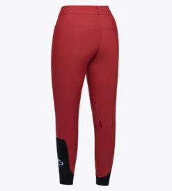 Cavalleria Toscana CT Academy Breeches Knee Grip -Cavalleria Toscana Store academy grip breech wine back PAD196 JE186 3D00 CT 82023.1688603229
