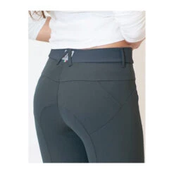 For Horses Adelia Pull On Knee Grip Breeches -Cavalleria Toscana Store adelia breech navy back waist for horses 19961.1568068031