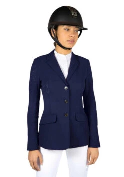 Samshield Alix Air Competition Jacket -Cavalleria Toscana Store alix air perforated navy front ALIX AIR samshield 06746.1654293383