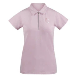 Horze Amy Polo Short Sleeve -Cavalleria Toscana Store amy polo ss purple front 33536 DWPU horze 69991.1619987055