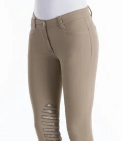 Animo Noa Knee Grip Breeches -Cavalleria Toscana Store animo noa breech calla full front 08453 80142.1601156605