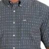 Men's Cinch ArenaFlex Navy Print Shirt 1 Men's Cinch ArenaFlex Navy Print Shirt -Cavalleria Toscana Store arenaflex print ss navy detail MTW1704115 cinch 30566.1680884222