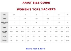 Ariat Breathe Jacket -Cavalleria Toscana Store ariat womens tops size guide 77856.1675198605