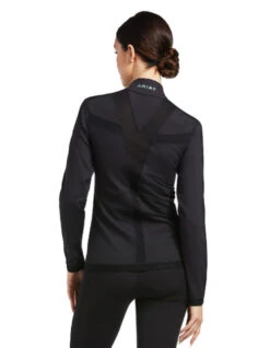 Ariat Ascent Full Zip Sweatshirt -Cavalleria Toscana Store ascent zip sweatshirt black back 10039435 ariat 85671.1645568915