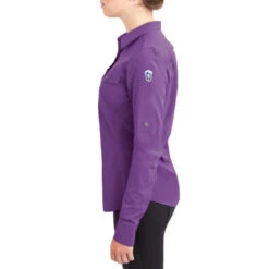 Irideon Aspen Trail Shirt Long Sleeve -Cavalleria Toscana Store aspen trail shirt ls purple hibiscus side 30 7030 PH toklat 93683.1655842092