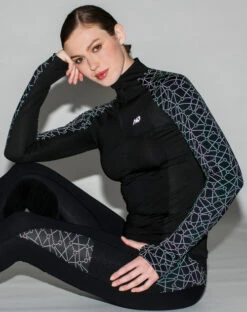 Horseware Ireland Horseware Reflective Riding Tights -Cavalleria Toscana Store aveen tech top ls black reflect side light CKHERT KREF HW 35354.1651265995