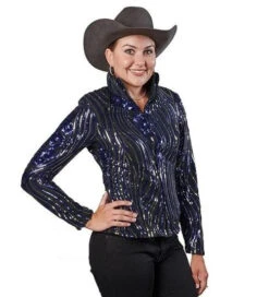 Hobby Horse Bloom Show Jacket -Cavalleria Toscana Store bloom jacket sapphire front 1924 hobby horse 38370.1584046422