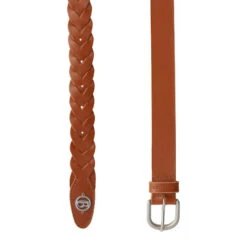 B Vertigo Braided Leather Belt -Cavalleria Toscana Store braided belt light brown ends 31905 LBR b vertigo 47546.1667945956