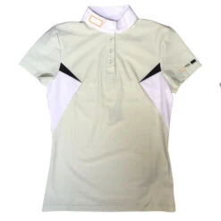 RG Button Competition Polo Short Sleeve -Cavalleria Toscana Store button competition polo SS green front POW003 JS001 5H00 RG 98152.1670025205