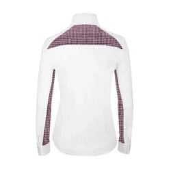 RJ Classics Carly 37.5 Show Shirt -Cavalleria Toscana Store carly 37.5 show shirt wine houndstooth back CA500D rj classics 43435.1661362220
