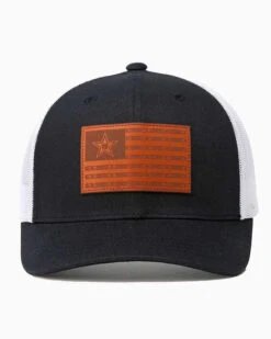 Men's Cinch Flag Patch Trucker Hat -Cavalleria Toscana Store cinch flag cap multi front MCC0660626 cinch 45686.1689023392