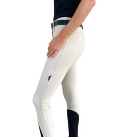 Equiline Cleac Knee Grip Breeches -Cavalleria Toscana Store cleac knee grip breech beige side equiline 44659.1639079967