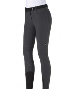 Equiline Cleac Knee Grip Breeches -Cavalleria Toscana Store cleac knee grip breech night grey equiline 38696.1639079976