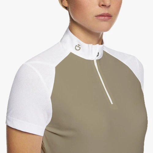 Cavalleria Toscana Mitered Competition Polo Short Sleeve 3 Cavalleria Toscana Mitered Competition Polo Short Sleeve