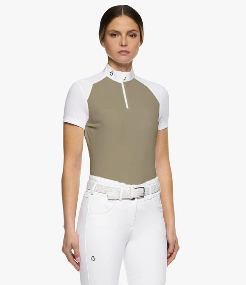 Cavalleria Toscana Mitered Competition Polo Short Sleeve 6 Cavalleria Toscana Mitered Competition Polo Short Sleeve - Image 4