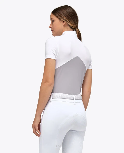 Cavalleria Toscana Mitered Competition Polo Short Sleeve 7 Cavalleria Toscana Mitered Competition Polo Short Sleeve - Image 5