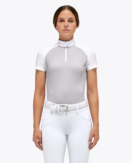 Cavalleria Toscana Mitered Competition Polo Short Sleeve 4 Cavalleria Toscana Mitered Competition Polo Short Sleeve - Image 2