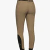 Cavalleria Toscana Contrast Trim Breeches Knee Grip -Cavalleria Toscana Store contrast trim breech beigefan back PAD145 JE161 F103 CT 88824.1667013353