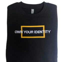 RG Crew Neck Sweatshirt -Cavalleria Toscana Store crew sweatshirt white letters closeup SWW002 CT002 9999 RG 91716.1687547908