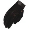 Heritage Crochet Riding Gloves -Cavalleria Toscana Store crochet glove black HG272 heritage 89990.1643407722