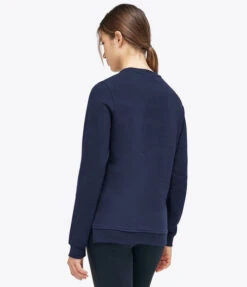 Cavalleria Toscana Orbit Logo Sweatshirt 13 Cavalleria Toscana Orbit Logo Sweatshirt -Cavalleria Toscana Store ct orbit crew navy backFED103 CO079 CT 97639.1667273357