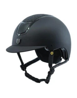 Tipperary Devon UltraMatte Helmet With MIPS -Cavalleria Toscana Store devon helmet sparkle mips black 3 4 tipperary 08338.1632683605