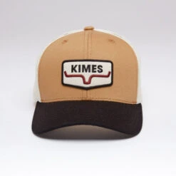 Kimes Ranch El Segundo Trucker Hat -Cavalleria Toscana Store el segundo trucker hat brown front 842606178833 kimes 30403.1684253613