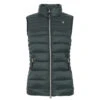 Cavallo Elexa Quilted Vest -Cavalleria Toscana Store elexa vest dark green front cavallo 12498.1674001545