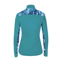 RJ Classics Ella 37.5 Training Shirt -Cavalleria Toscana Store ella 37.5 LS maui blue back EL521 rjclassics 96325.1652039517