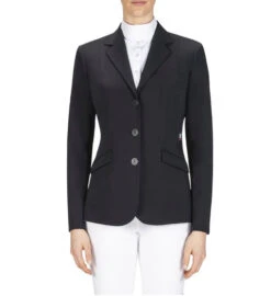 Equiline Hayley Hunter/Eq Coat -Cavalleria Toscana Store equiline hayley hunter coat black front 11012.1598307650