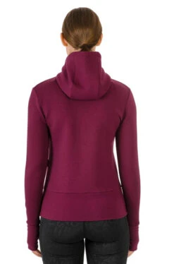 Horseware Ireland Horseware Flamboro Hoody -Cavalleria Toscana Store flamboro hoodie beetroot back CJNHPH PBE0 horsewear 96069.1658772425
