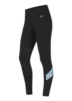 Kerrits Free Style Pocket Tight Knee Patch -Cavalleria Toscana Store freestyle kp pocket tight black blue side 50402 kerrits 65506.1646776202