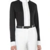 Equiline Gerda G Show Shirt -Cavalleria Toscana Store gerda g show shirt black front P07660 equiline 80041.1635813148
