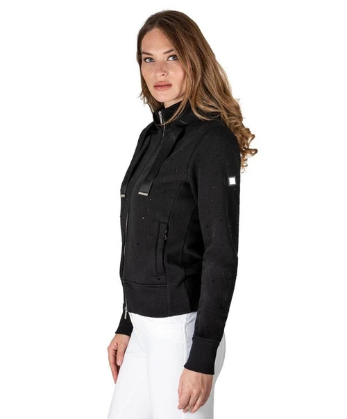 Equiline GlareG Rhinestone Hoodie 3 Equiline GlareG Rhinestone Hoodie