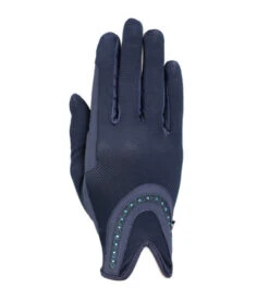 RSL By USG Good Luck Glitter Gloves -Cavalleria Toscana Store good luck glitter glove navy ltblue RSL USG 47181.1685644242