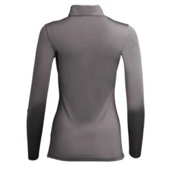 Hadley SunShield 1/4 Zip Long Sleeve -Cavalleria Toscana Store hadley sun sheild ls charcoal grey back 25903 smartpak 08972.1666050477