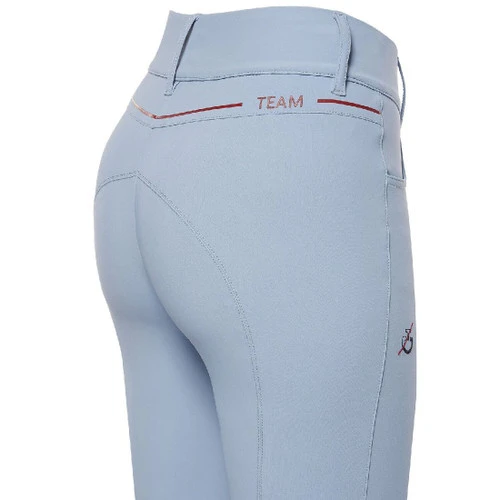 Cavalleria Toscana Team Red Stripe High Waist Breeches 6 Cavalleria Toscana Team Red Stripe High Waist Breeches - Image 4