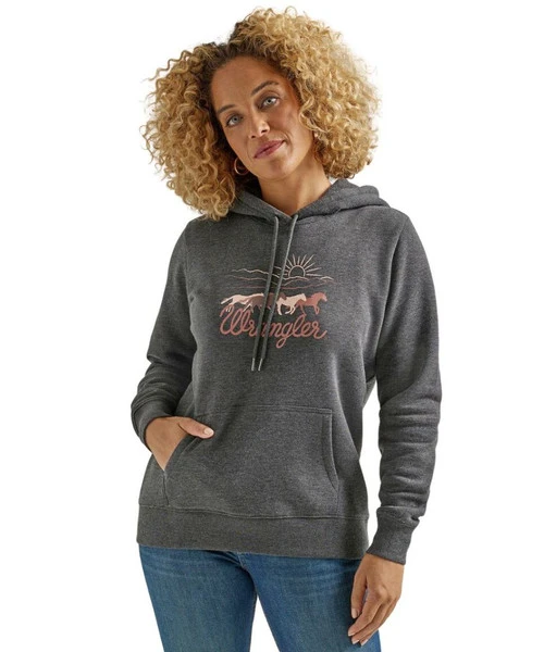 Wrangler Horse Stampede Hoodie 5 Wrangler Horse Stampede Hoodie - Image 3