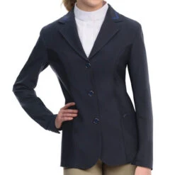 Ovation Hybrid Show Coat -Cavalleria Toscana Store hybrid show coat navy 471156 ovation 45876.1622761573