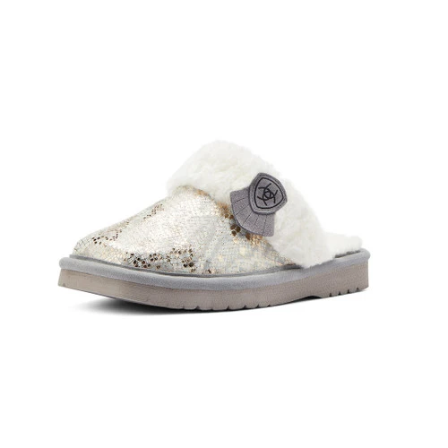Ariat Jackie Square Toe Slipper Metallic Snake 3 Ariat Jackie Square Toe Slipper Metallic Snake - Image 2
