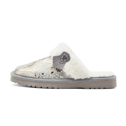 Ariat Jackie Square Toe Slipper Metallic Snake 4 Ariat Jackie Square Toe Slipper Metallic Snake - Image 3