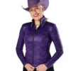 Hobby Horse Jeanee Show Blouse 1 Hobby Horse Jeanee Show Blouse -Cavalleria Toscana Store jeanee show blouse aubergine 3811 013 hobby horse 24561.1583792485