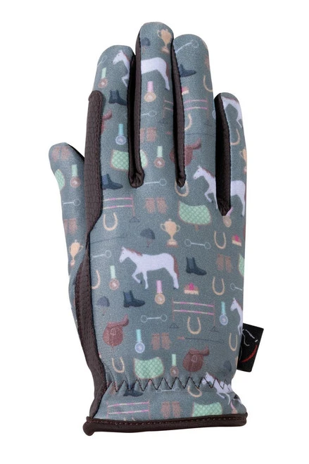 HKM Kids Judy Winter Riding Gloves 4 HKM Kids Judy Winter Riding Gloves - Image 2