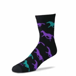 Kids Horse Prints Crew Socks -Cavalleria Toscana Store kids canter horse socks 70100C gt reid 86315.1630874105