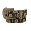 Kids Glitter Sunflower Belt 2 Kids Glitter Sunflower Belt -Cavalleria Toscana Store kids glitter sunflower belt D130001701 DG 18584.1659462918
