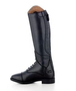 Kids Horze Rover Tall Boot -Cavalleria Toscana Store kids rover tall boot back black instep side horze 78339.1669683491