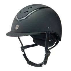 Charles Owen Kylo EQx Helmet -Cavalleria Toscana Store kylo egx helmet matte black 3 4 CO 81364.1687277415