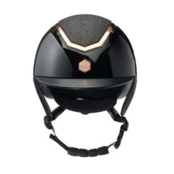 Charles Owen Kylo EQx Helmet Sparkly -Cavalleria Toscana Store kylo eqx sparkly standard black front CO 26885.1687281471